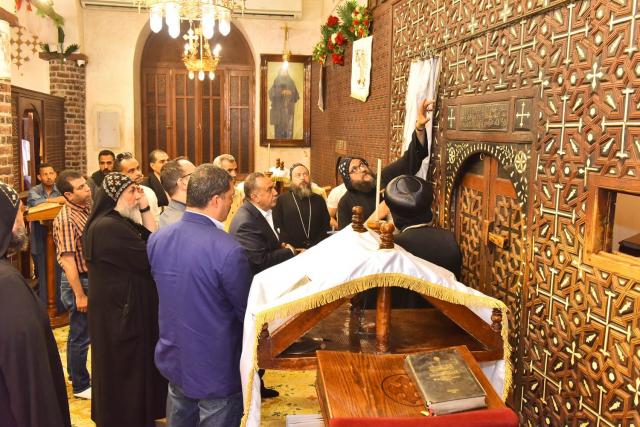محافظ أسيوط يزور الدير المحرق بالقوصية