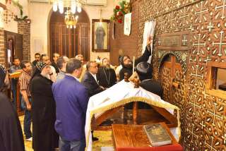 محافظ أسيوط يزور الدير المحرق...