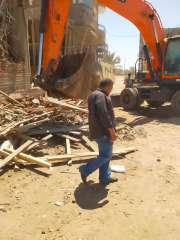 إزالة حالة تعدى على أرض...