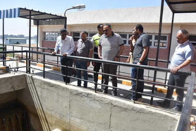 جولة رئيس مياه الأقصر