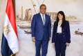 وزيرة التخطيط  تبحث مع محافظ...