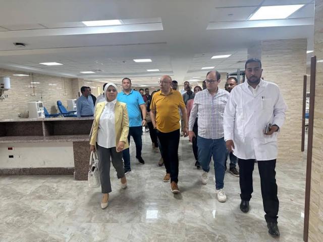 فريق الإدارة المركزية للطب العلاجي بوزارة الصحة