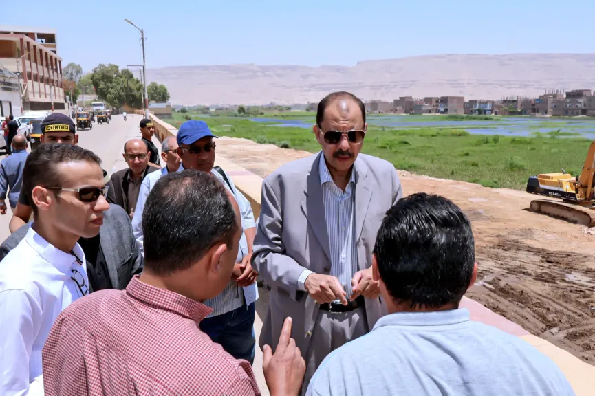 جولة محافظ سوهاج في جرجا