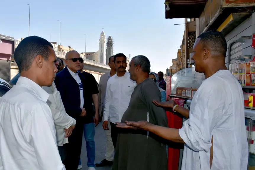 جولة محافظ الأقصر