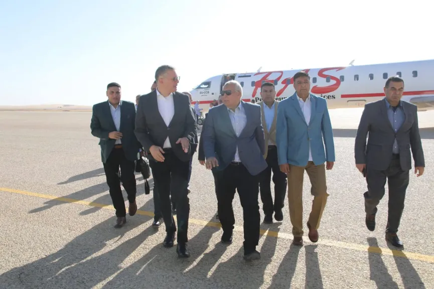 محافظ الوادي الجديد يستقبل وزير البترول والثروة المعدنية