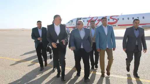 محافظ الوادي الجديد يستقبل وزير...