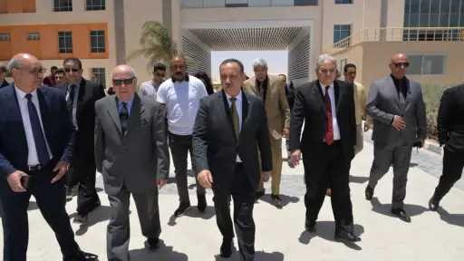محافظ أسيوط يزور جامعة بدر...