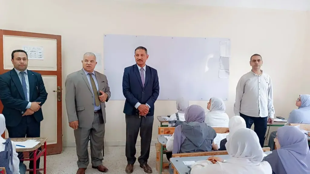 جولة وكيل تعليم الفيوم ومدير إدارة التفتيش والرقابة بالوزارة