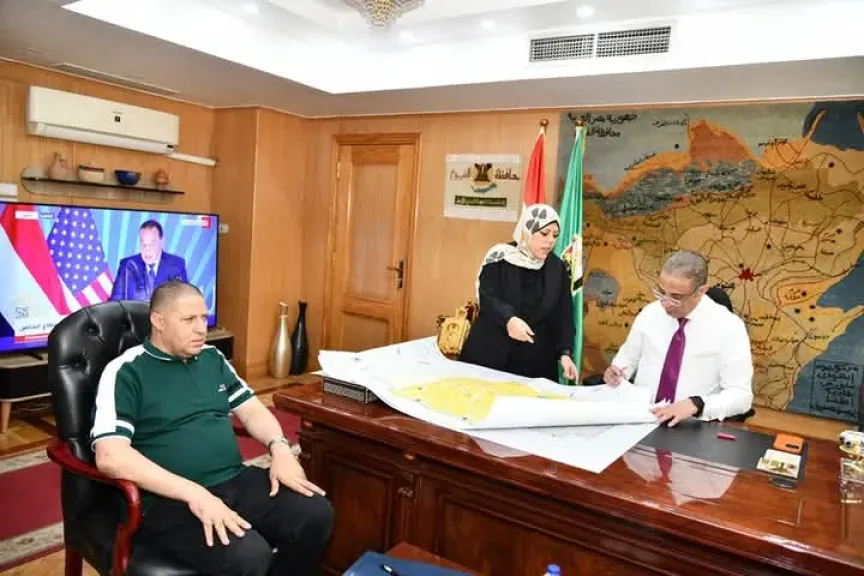 محافظ الفيوم يعتمد المخطط التفصيلي