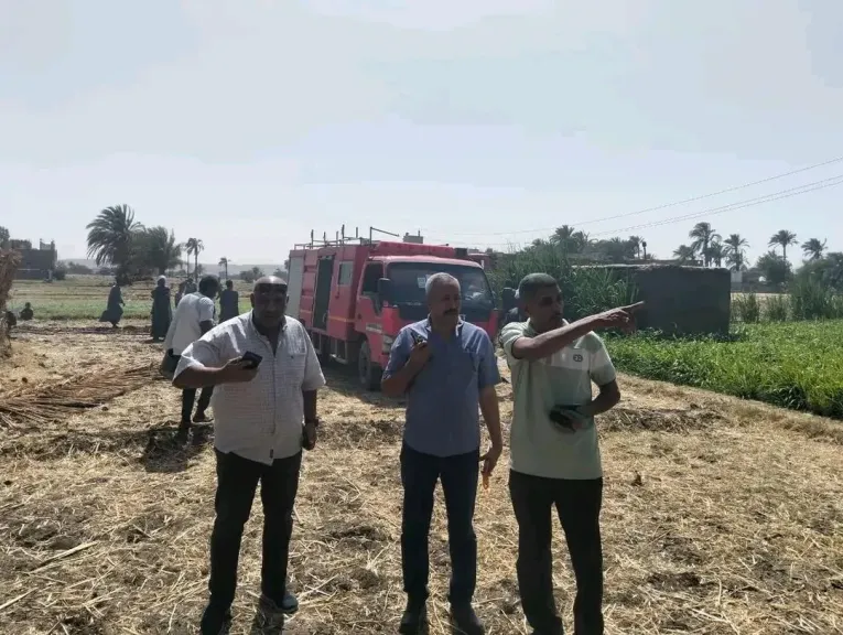 صورة من الحريق