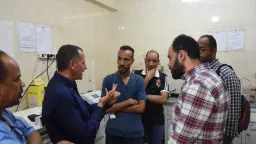 زيارة مفاجئة لـ  نائب...