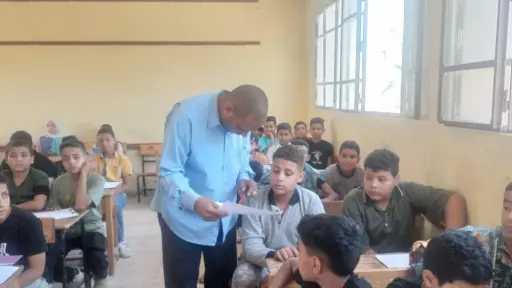 ختام أعمال إمتحانات صفوف النقل...