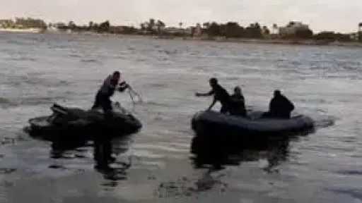 غرق صياد في نهر النيل...