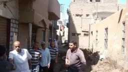 رئيس مدينة الزينيه بالأقصر يتابع...