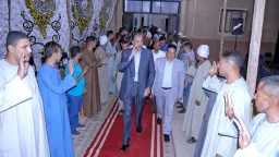 محافظ سوهاج يؤدي واجب العزاء...