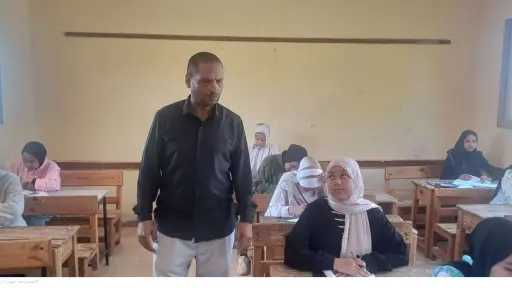 في آخر أيام امتحانات الشهادة...