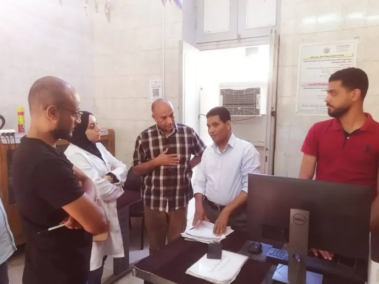 جولة وكيل صحة الأقصر