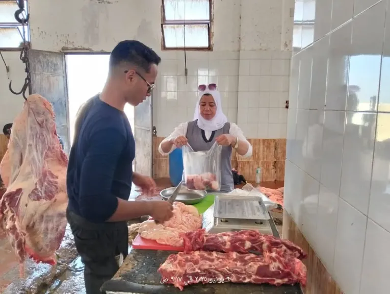 لحوم الأضاحي