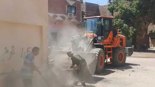 رفع 15 طن قمامة وأتربة...
