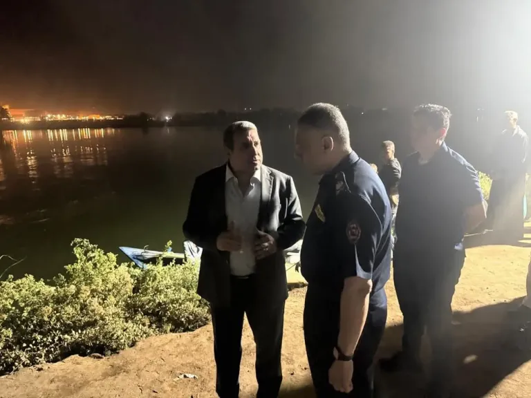 مدير الأمن في موقع الحادث
