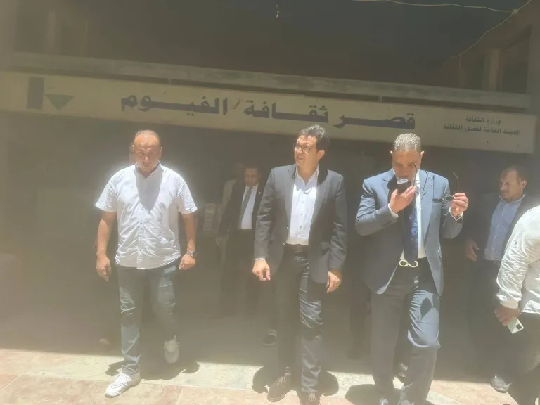 جولة وزير الثقافة، و محافظ الفيوم