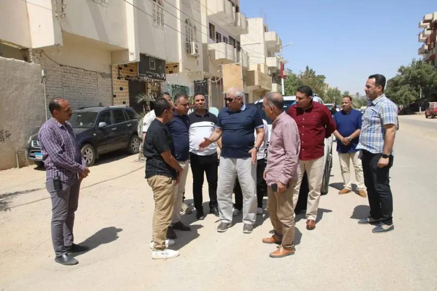 جولة محافظ الوادي الجديد