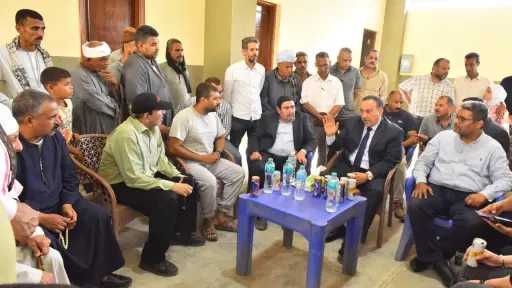 في لقاء جماهيري بالغنايم.. محافظ...