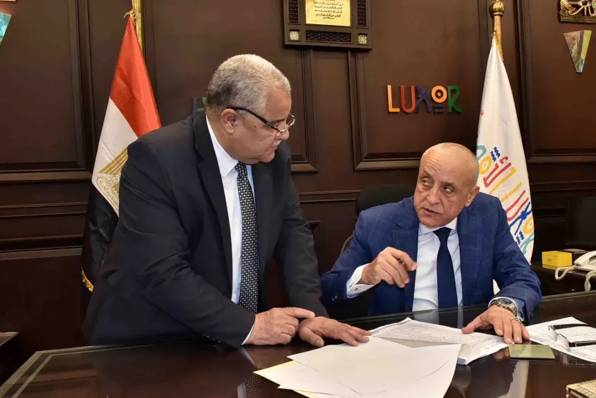 محافظ الأقصر يعتمد النتيجة