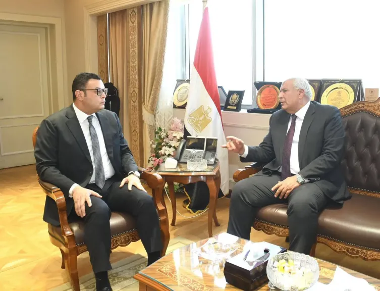 وزير الإسكان ومحافظ الوادي الجديد