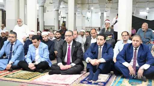 محافظ الفيوم يشهد الاحتفال بالعام...