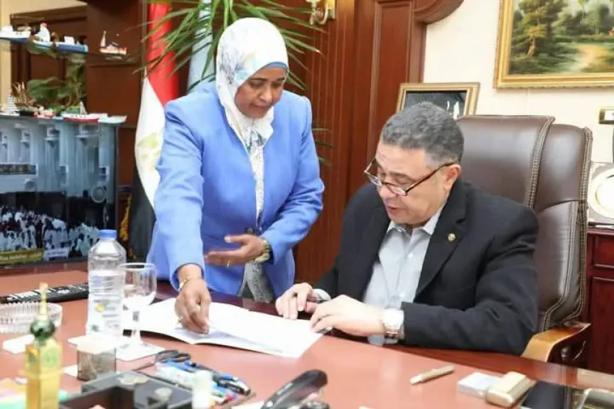 محافظ البحر الاحمر يعتمد نتيجة الشهادة الإعدادية