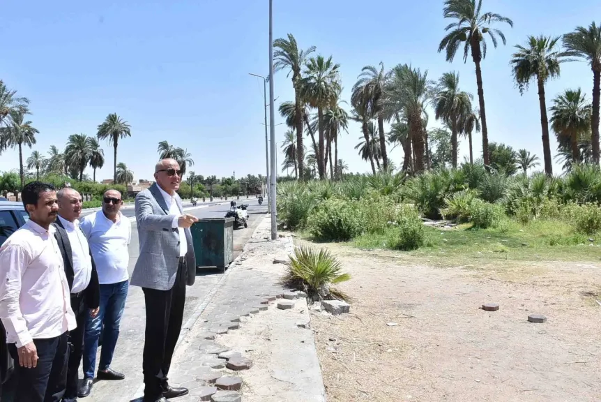 جولة محافظ الأقصر