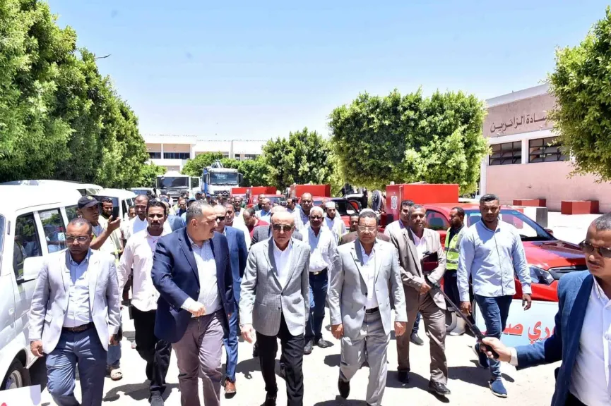 جولة محافظ الأقصر