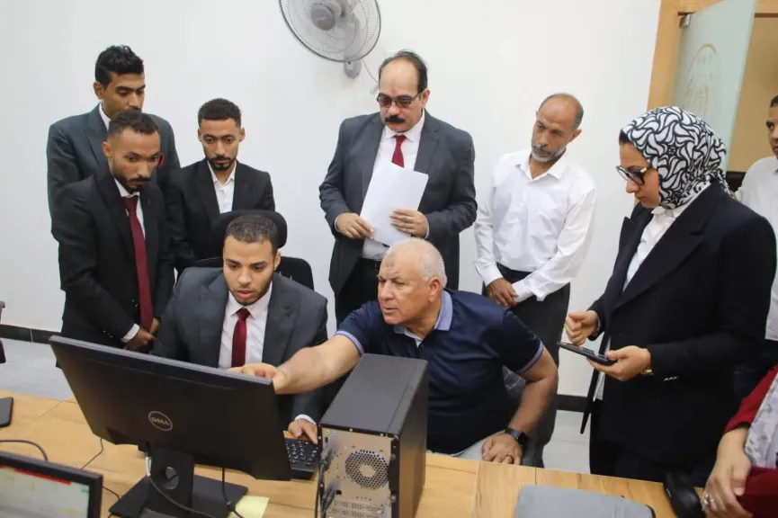 جولة محافظ الوادي الجديد