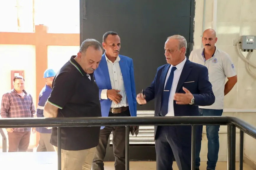 محافظ أسيوط يشهد تسليم وتشغيل محطة صرف صحي ”الواسطى”