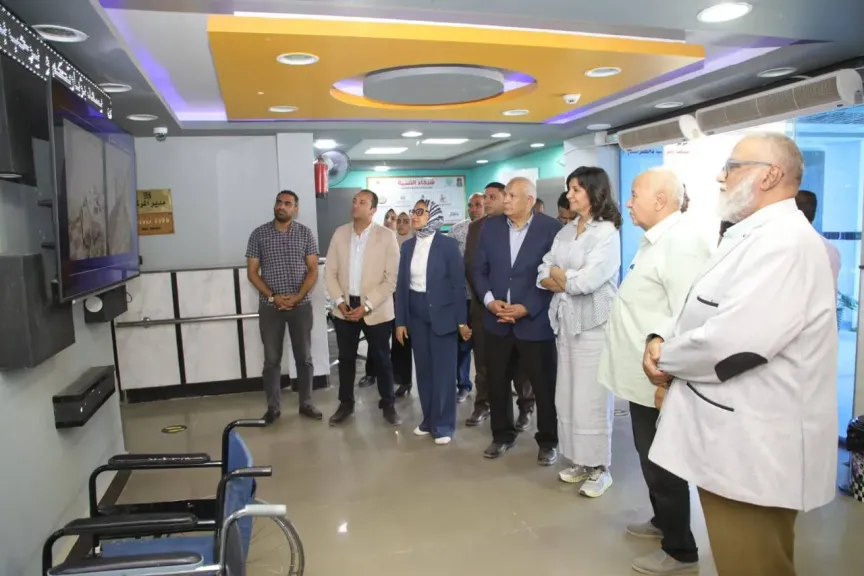 جولة محافظ الوادي الجديد و رئيس ”التحالف الوطني”