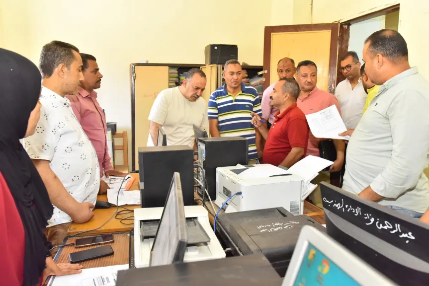 محافظ أسيوط يتفقد المركز التكنولوجي بصدفا