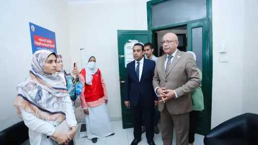 نائب محافظ قنا يشهد انطلاق...
