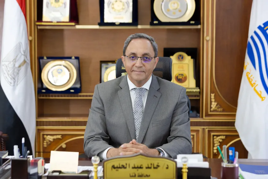 خالد عبدالحليم، محافظ قنا