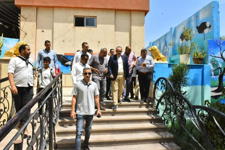 محافظ أسيوط يتفقد حديقة حيوان أبوتيج