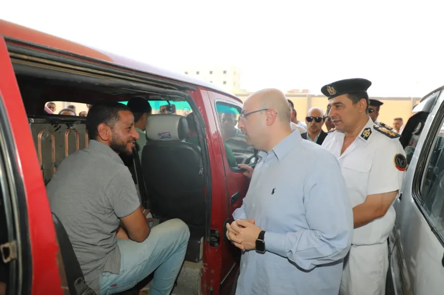 جولة محافظ بني سويف