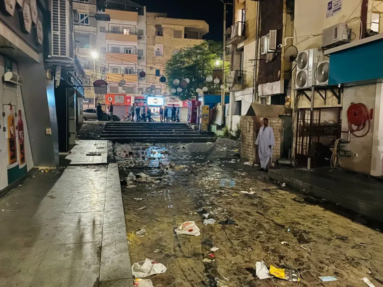أثار المشاجرة