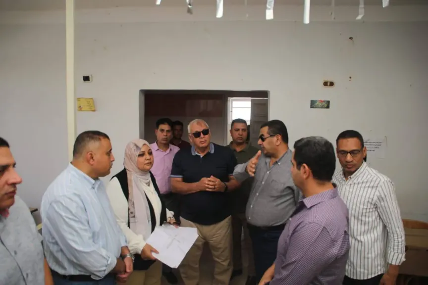 جولة محافظ الوادي الجديد