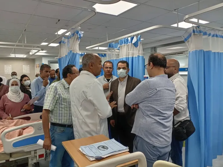 جولة وفد الطب الوقائي