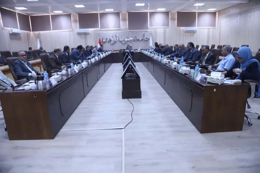 اجتماع مجلس جامعة جنوب الوادي