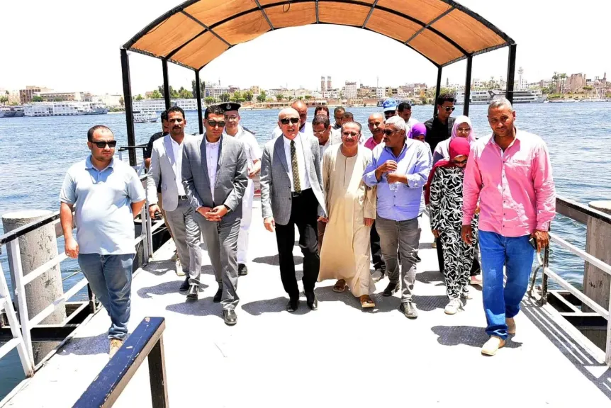 جولة محافظ الأقصر