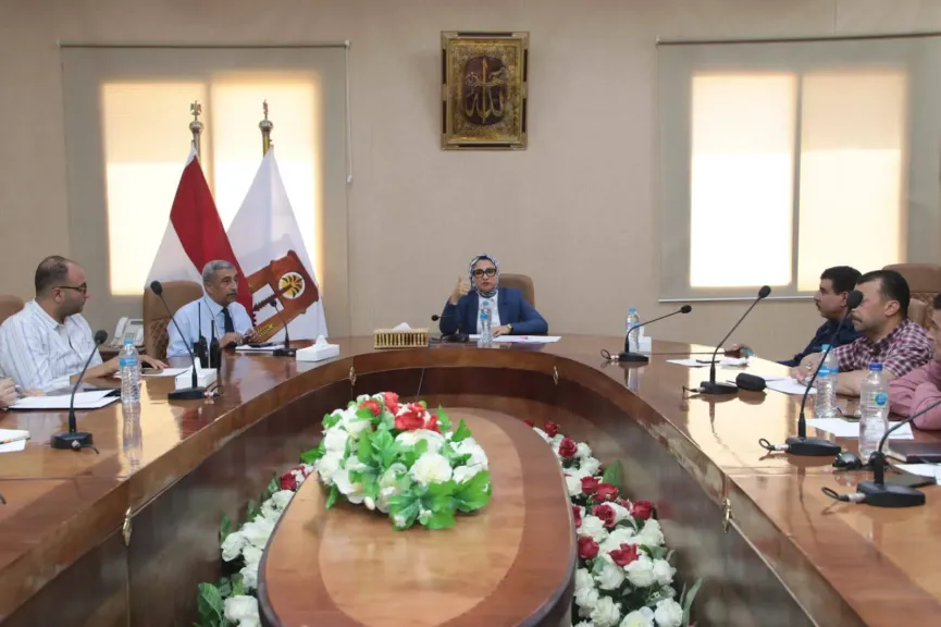 نائب محافظ الوادي الجديد تترأس اجتماع مبادرة ”خطوة للأمان”