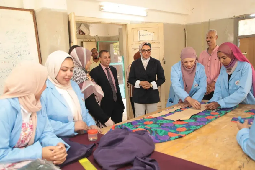 جولة ائب محافظ الوادي الجديد