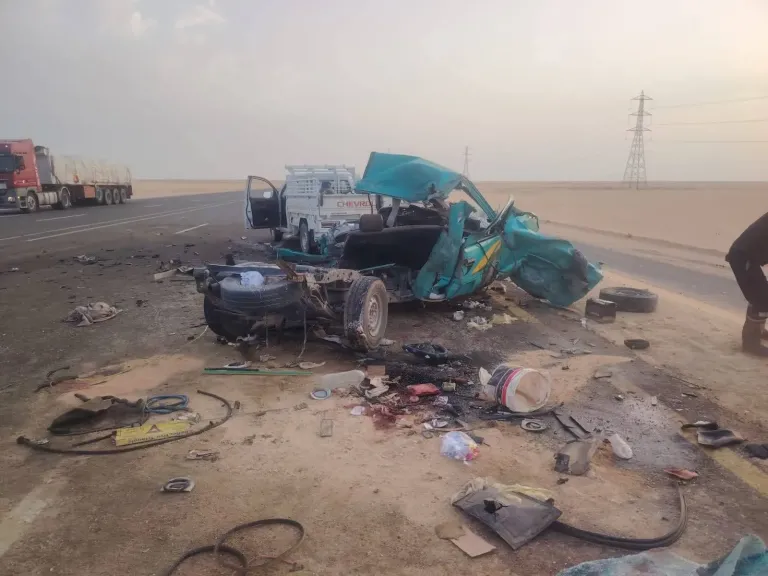 صورة من الحادث