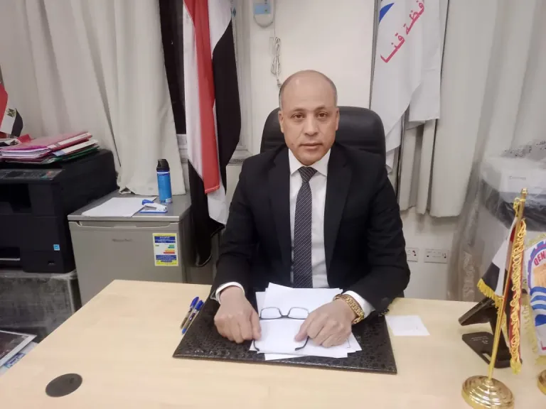 حسن القط ،وكيل وزارة التموين بقنا